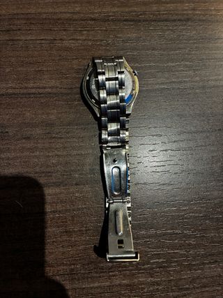 Seiko 5 automático vintage dorado Day-Date