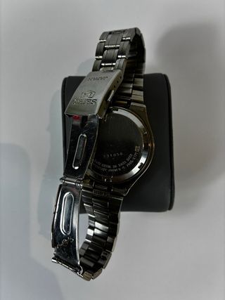 Seiko 5 automático vintage dorado Day-Date