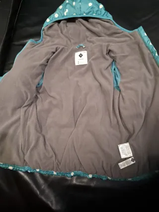 Cazadora niña lunares talla 11-12