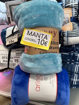 Manta grande 220x240cm