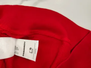 Sudadera Dsquared Roja Unisex Talla 12 Años