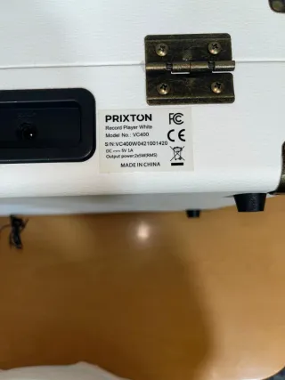 Tocadiscos Maleta Prixton