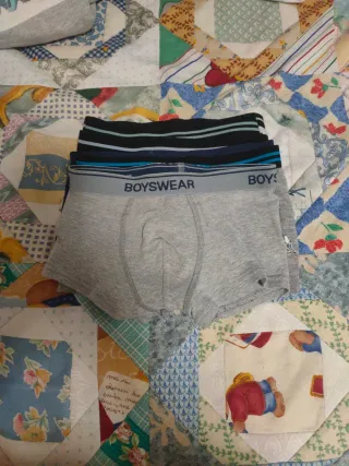 Pack 6 Calzoncillos Niño BOYSWEAR Talla 4-5