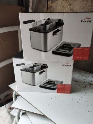 Freidora Eléctrica Lacor Impact