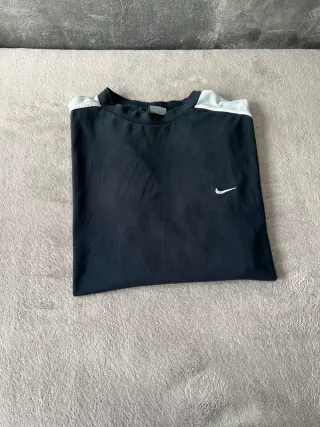 Camiseta Nike Manga Larga Negra Talla L