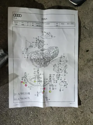 Kit Reparação Charriot Audi A4 B5