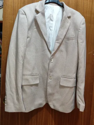 Americana Vichi Hombre Beige