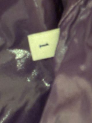 Moncler piumino viola tg. S