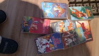 Cintas VHS Disney Clásicos (Español)