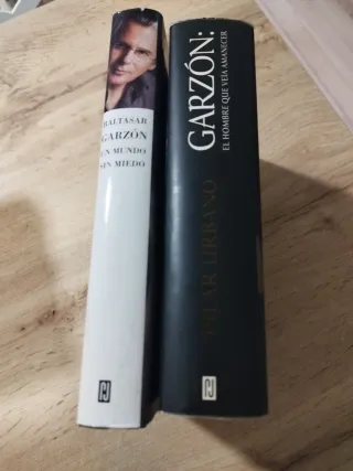 2 libros de Baltasar Garzón