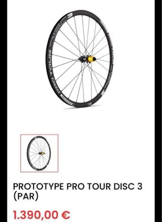 Ruedas PRO TOUR DISC