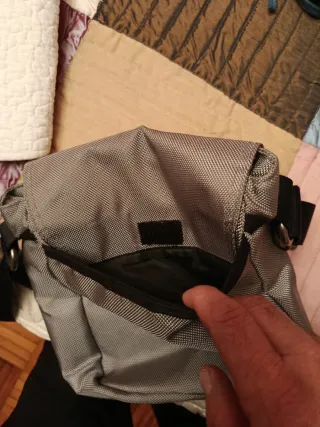 Borsa a tracolla Diesel Uomo Grigia