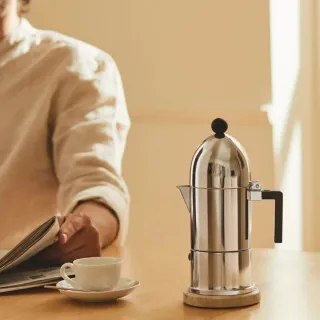 Caffettiera Espresso Alessi La Cupola 3 Tazze