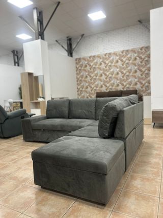 Sofá Rinconera Cama Gris NUEVO moderno