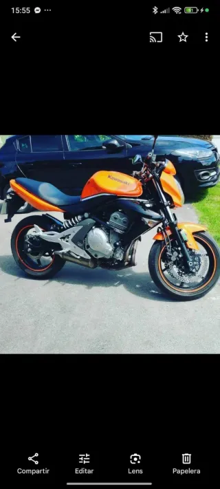 Kawasaki ER6N Naranja