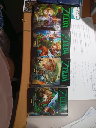 The Lengend of Zelda Twilight Princes tomos2,3,4,6