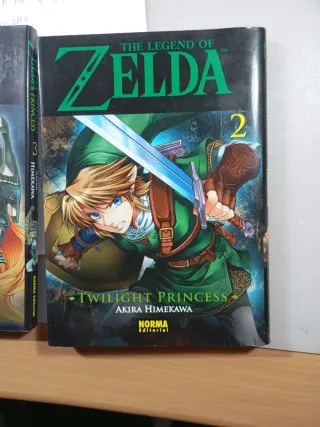 The Lengend of Zelda Twilight Princes tomos2,3,4,6