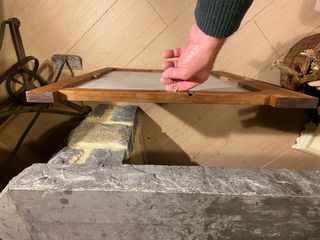 Espejo antiguo madera maciza