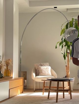 Lámpara de pie Arco Acero Venta en persona