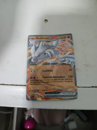 Carta Pokémon Reshiram EX
