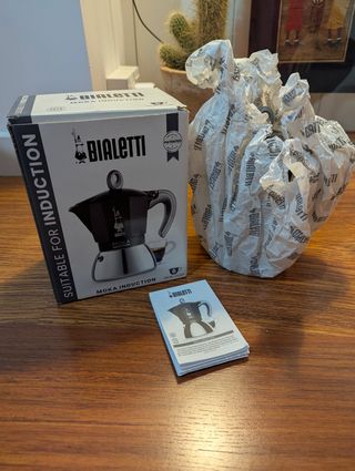 Cafetera Bualetti Moka Induction 6 tazas