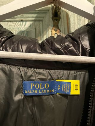 Abrigo Ralph Lauren Negro