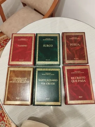 Lote libros José María Escrivá de Balaguer
