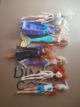 Lotto Bambole Barbie e Simili