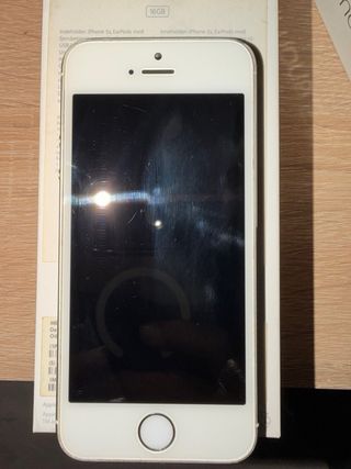 iPhone 16GB Plata/Blanco