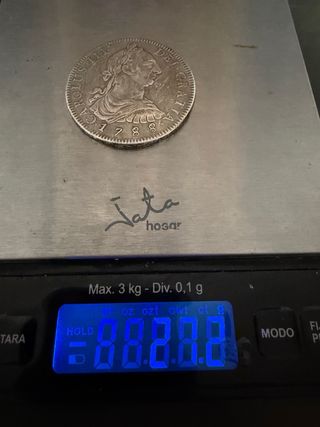 8 Reales Carlos III 1788 Plata