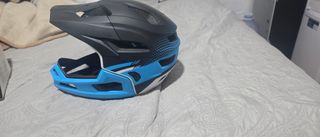 Casco Integral Bicicleta Negro/Azul