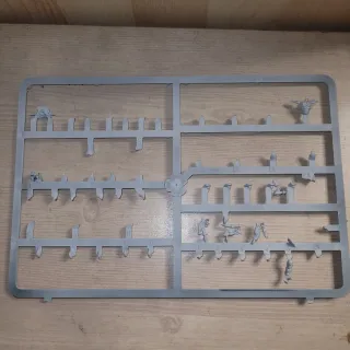 Dire Avengers Warhammer 40k montadas y pintadas