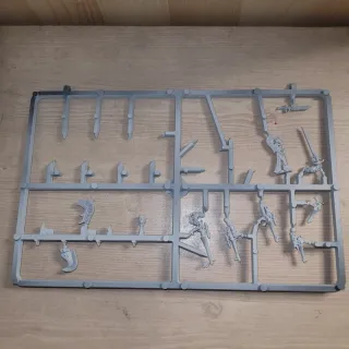 Dire Avengers Warhammer 40k montadas y pintadas