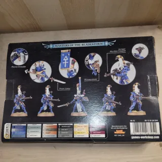 Dire Avengers Warhammer 40k montadas y pintadas