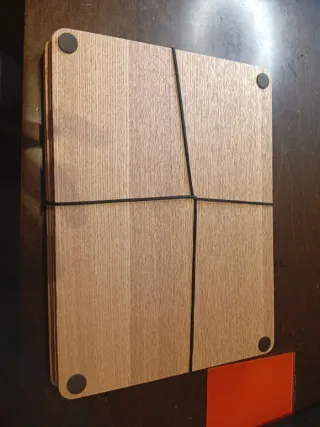 Salvamanteles de madera (Set de 4)