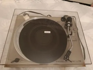 Tocadiscos Pioneer PL-512 Plata