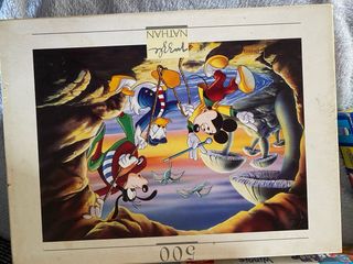 Lote 3 Puzzles Disney y Spiderman