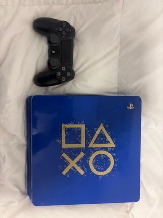 PS4 Edición Especial Azul 500GB + Mando
