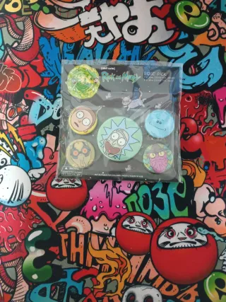 Chapas Rick y Morty Pack