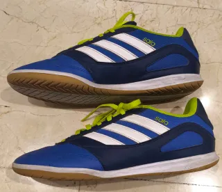 Zapatillas Adidas Fútbol Sala Azul y Verde