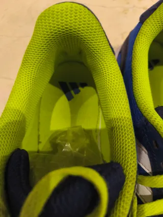 Zapatillas Adidas Fútbol Sala Azul y Verde