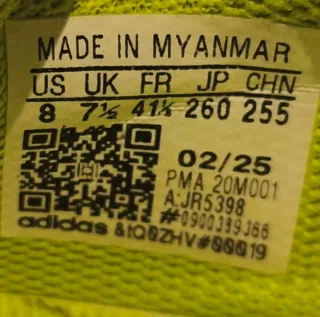 Zapatillas Adidas Fútbol Sala Azul y Verde