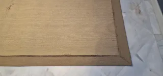 Alfombra rústica y reversible