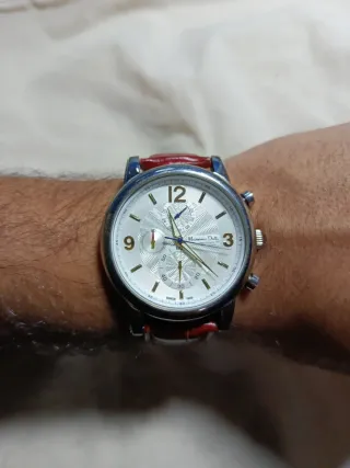 Reloj Massimo Dutti Marrón y Plateado