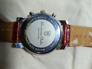 Reloj Massimo Dutti Marrón y Plateado