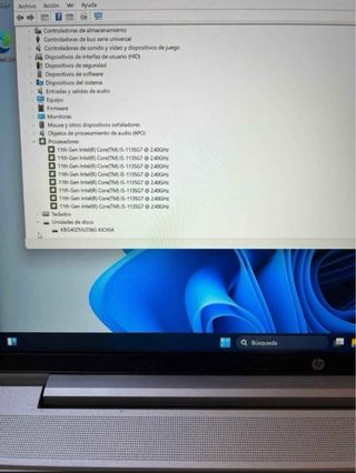 Ordenador portátil HP PROBOOK i5 11th