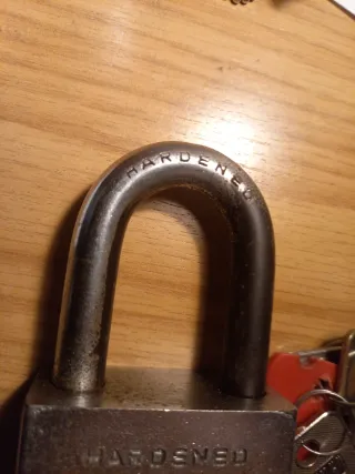 Lucchetto CISA HARDENED Acciaio Made in Italy