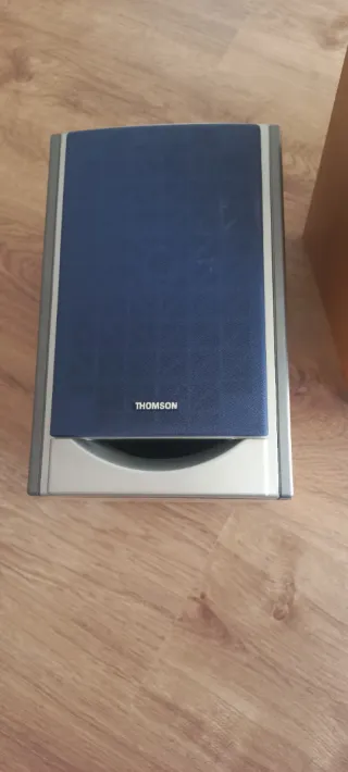 Altavoces Thomson 15W Azul/Plata/Madera