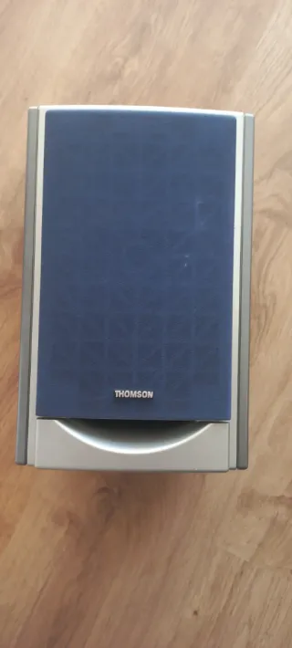 Altavoces Thomson 15W Azul/Plata/Madera