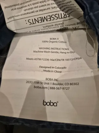 Mochila portabebés Boba X evolutiva